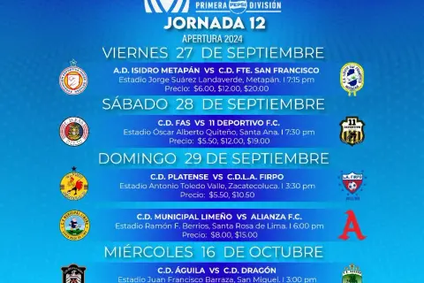 Calendario de la liga de fútbol profesional: fechas y horarios de partidos