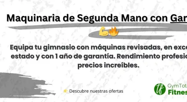 Máquinas de gimnasio segunda mano particulares: ahorra en tu compra
